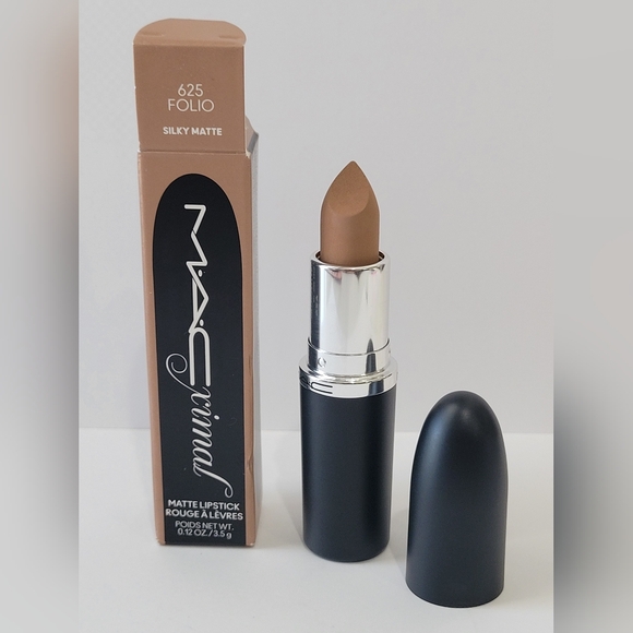 MAC Macximal Silky Matte Lipstick *625 FOLIO* / 0.12 oz / New in Box - Picture 2 of 6